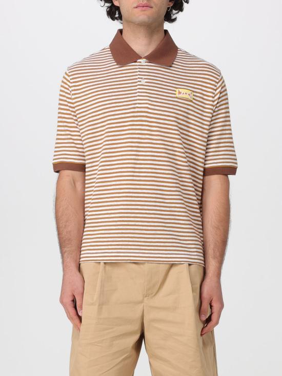 26SS 마르니 폴로 티셔츠 POMU0052LXUTL015 STY67 Yellow