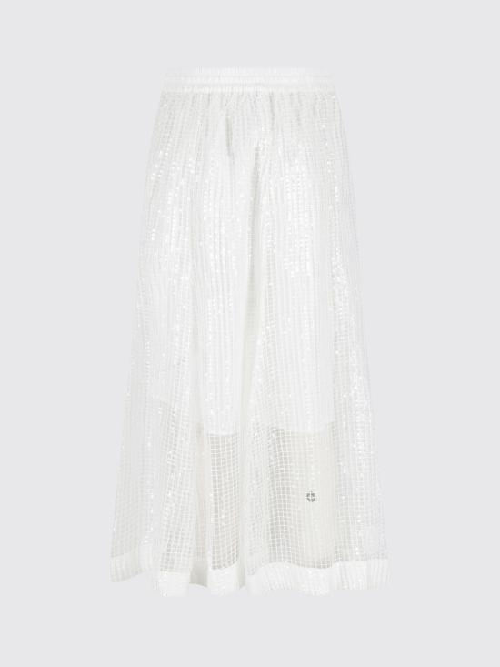26SS 메이메이즈 롱 스커트 M6PDD1 791 White - MEIMEIJ