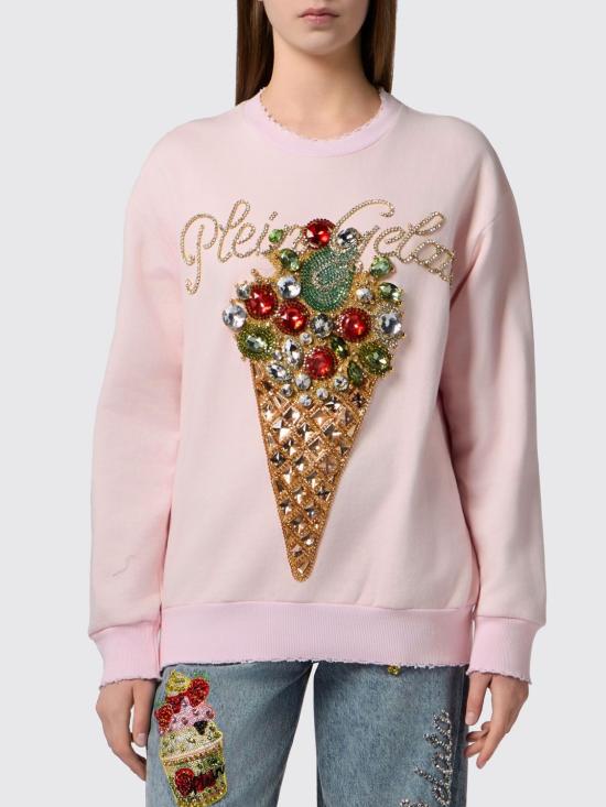 26SS 필립 플레인 스웨터 PAFCWJO1114PTE180N 03 Fuchsia
