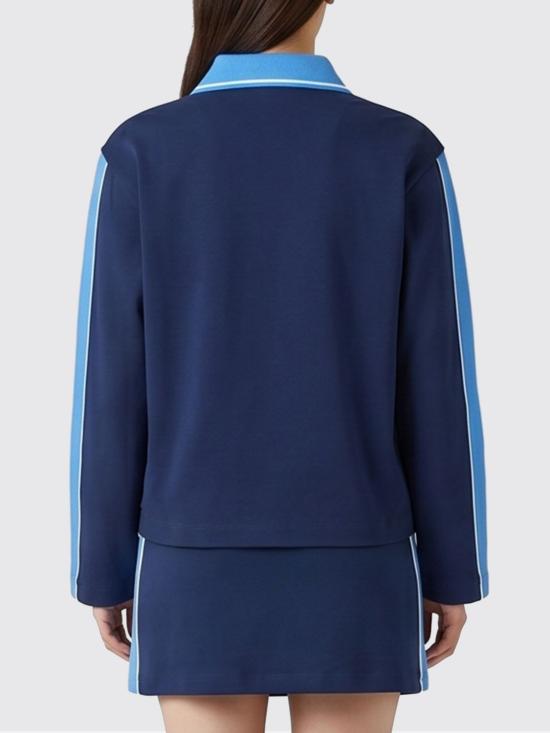 26SS 카사블랑카 폴로 티셔츠 WSP26JTP462 01 Navy - CASABLANCA