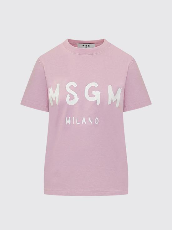 26SS 엠에스지엠 반팔 티셔츠 4041MDM510267002 13 Pink - MSGM
