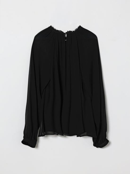 26SS [키즈] 알베르타 페레티 블라우스 R1G3027140 0050 Black - ALBERTA FERRETTI