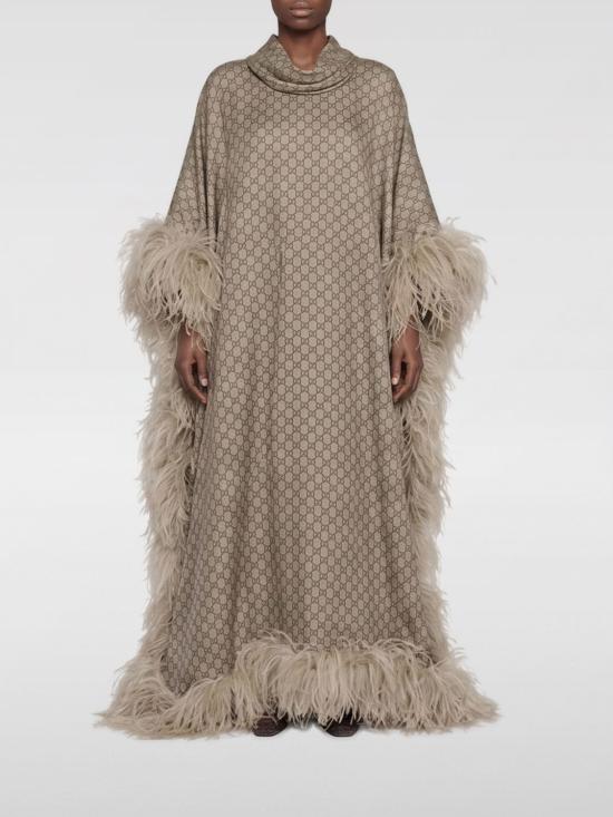 26SS 구찌 롱 원피스 861013ZAUUN 2270 Brown
