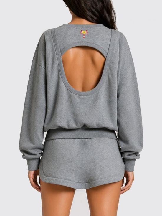 26SS 바로우 스웨터 S6BWWOSW130 107 Grey - BARROW
