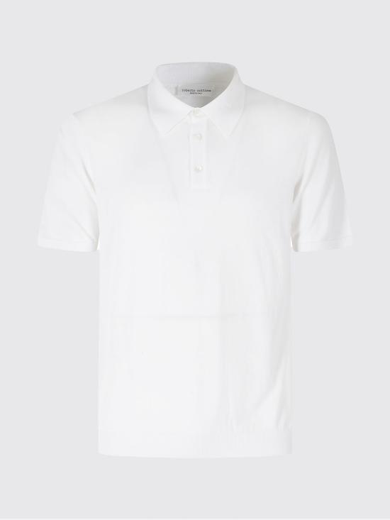 26SS 로베르토 콜리나 폴로 티셔츠 261MYA10024 BIANCO White - ROBERTO COLLINA
