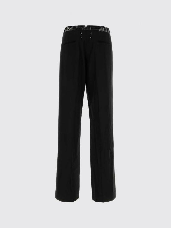 26SS 마르지엘라 스트레이트 팬츠 S67KA0090M35859 900 Black - MAISON MARGIELA