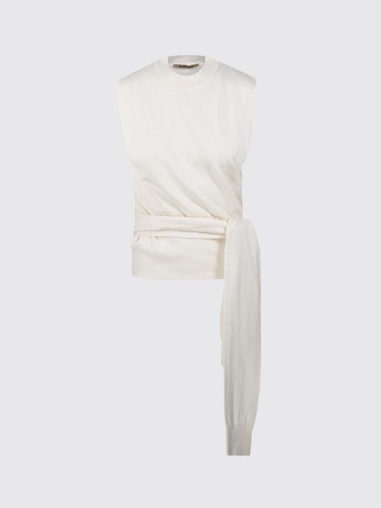 26SS 로에 민소매 티셔츠 41923308 112 White - ROHE
