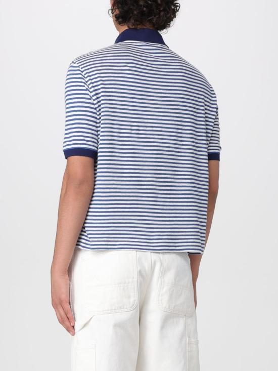 26SS 마르니 폴로 티셔츠 POMU0052LXUTL015 STB56 Blue - MARNI