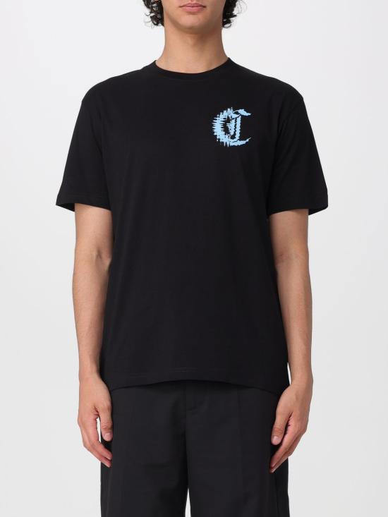 26SS 저스트까발리 반팔 티셔츠 80OAHT23CJ500 899 Black