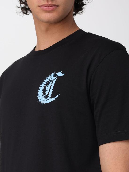 26SS 저스트까발리 반팔 티셔츠 80OAHT23CJ500 899 Black - JUST CAVALLI