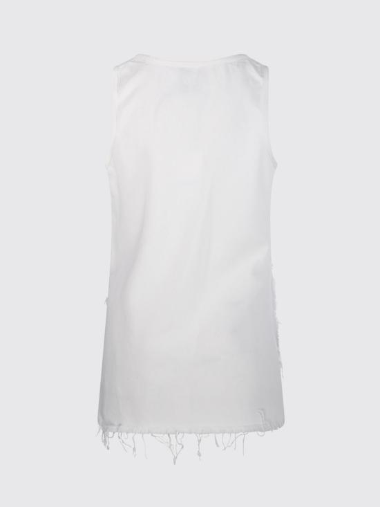 26SS 다크파크 민소매 티셔츠 WTO10TWB03 W008 White - DARKPARK