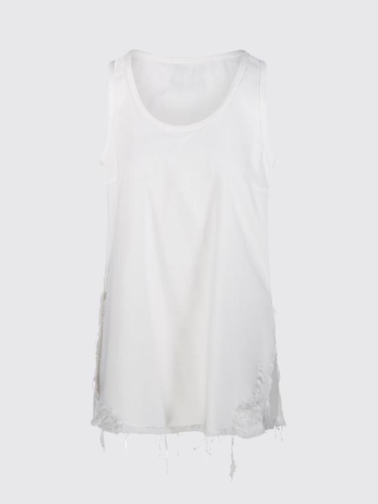 26SS 다크파크 민소매 티셔츠 WTO10TWB03 W008 White - DARKPARK