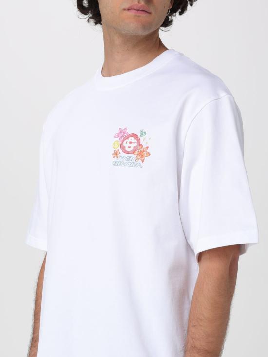 26SS 카사블랑카 반팔 티셔츠 MSS26JTS044 13 White - CASABLANCA