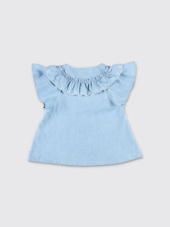 26SS [키즈] 쁘띠바또 티셔츠 A0EZM 01 Blue - PETIT BATEAU