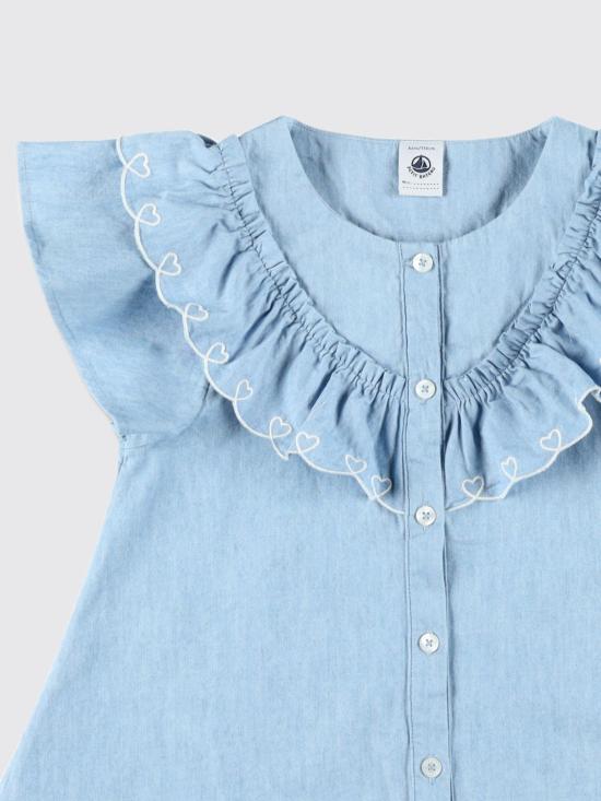 26SS [키즈] 쁘띠바또 티셔츠 A0EZM 01 Blue - PETIT BATEAU