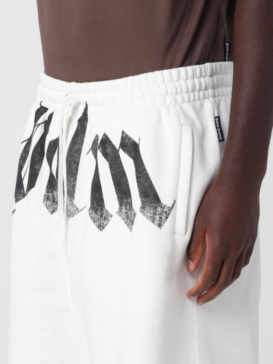 26SS 팜앤젤스 숏팬츠 PMCI02CS26FLE001 0310 White - PALM ANGELS