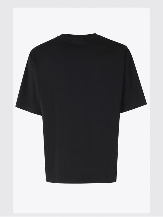 26SS 메종키츠네 폭스 헤드 오버사이즈 티셔츠 PM00109KJ0119 P199 Black - MAISON KITSUNE