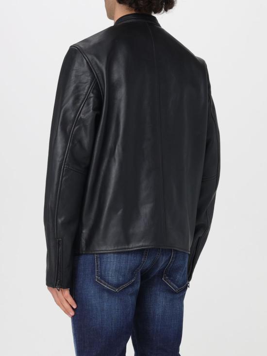 26SS 디젤 가죽 자켓 A185880AJIR 9XX Black - DIESEL