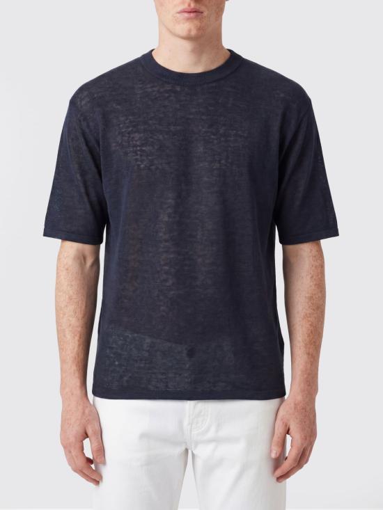 26SS 로베르토 콜리나 반팔 티셔츠 261MYA20221 NAVY Blue