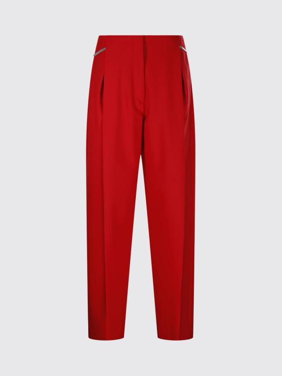 26SS 스포트막스 스트레이트 팬츠 2612131031600 004 Red - SPORTMAX