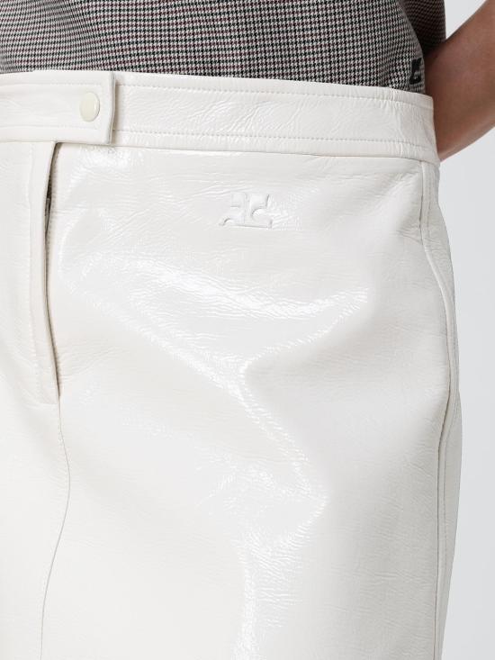 26SS 쿠레쥬 숏 스커트 126CJU352VY0014 0018 Ivory - COURREGES
