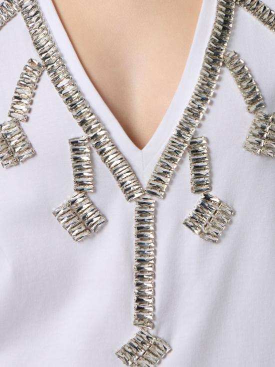 26SS 필립 플레인 반팔 티셔츠 PAFCWTK3938PJY002N 01 White - PHILIPP PLEIN