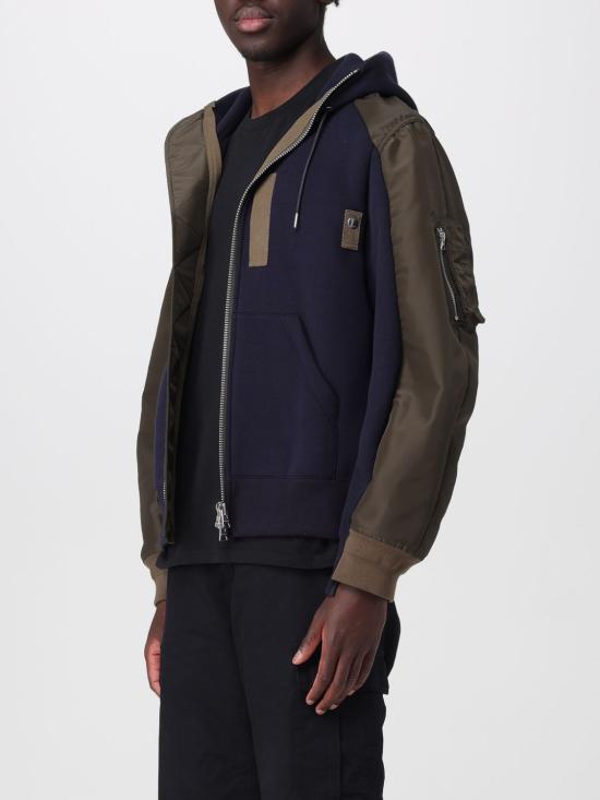 26SS 사카이 스폰지 스웻 후디 2603948M 233 Navy - SACAI