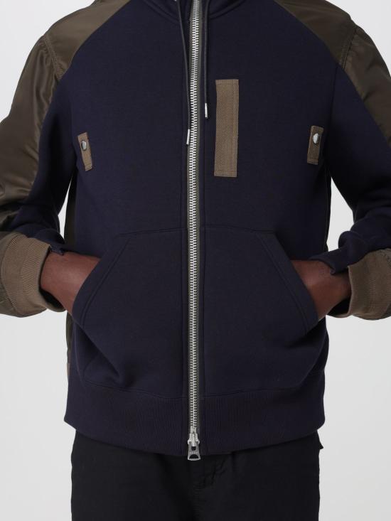 26SS 사카이 스폰지 스웻 후디 2603948M 233 Navy - SACAI
