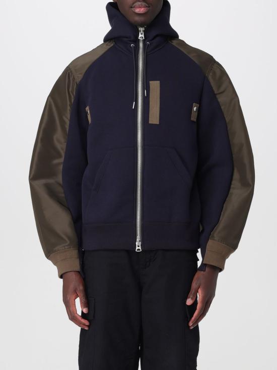 26SS 사카이 스폰지 스웻 후디 2603948M 233 Navy