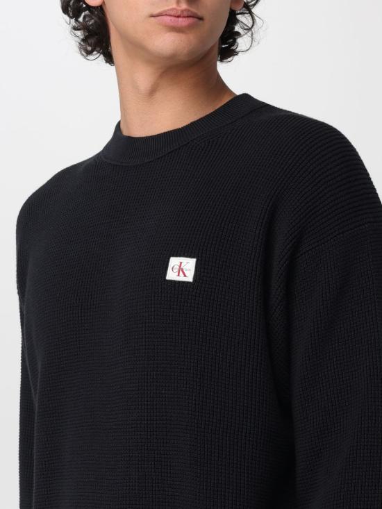 26SS 캘빈클라인 스웨터 LV04RD313G UB1 Black - CALVIN KLEIN