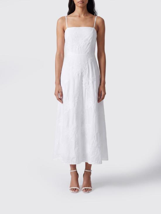 26SS 로테이트 롱 원피스 115560 400 White
