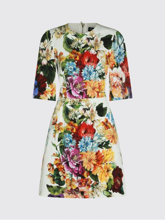 26SS 돌체앤가바나 미디 원피스 F6TZRTFSRQU HA5PC Multicolor - DOLCE & GABBANA