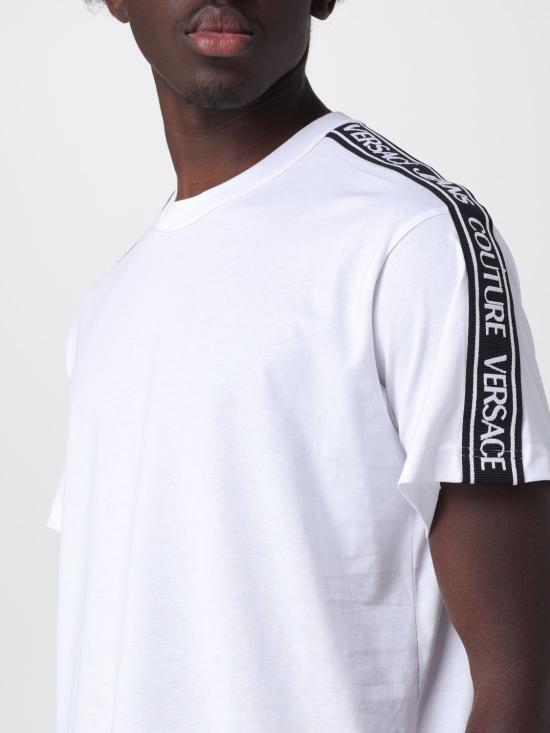 26SS 베르사체 반팔 티셔츠 80GAHT16CJ00T 003 White - VERSACE