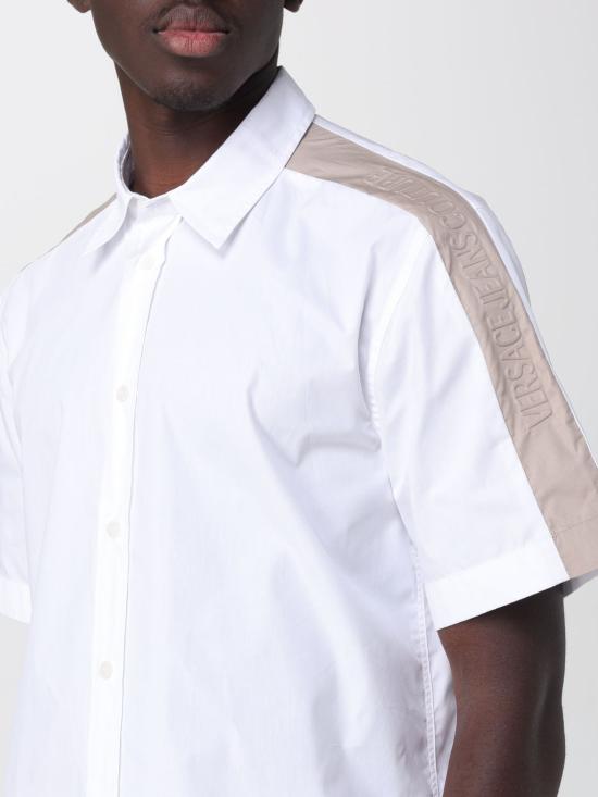 26SS 베르사체 반팔 셔츠 80GAL219N0132 003 White - VERSACE