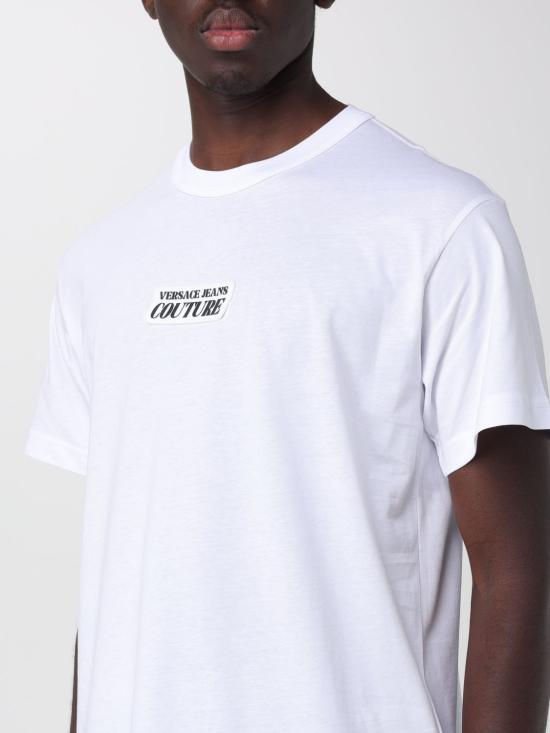 26SS 베르사체 반팔 티셔츠 80GAHT06CJ00T 003 White - VERSACE