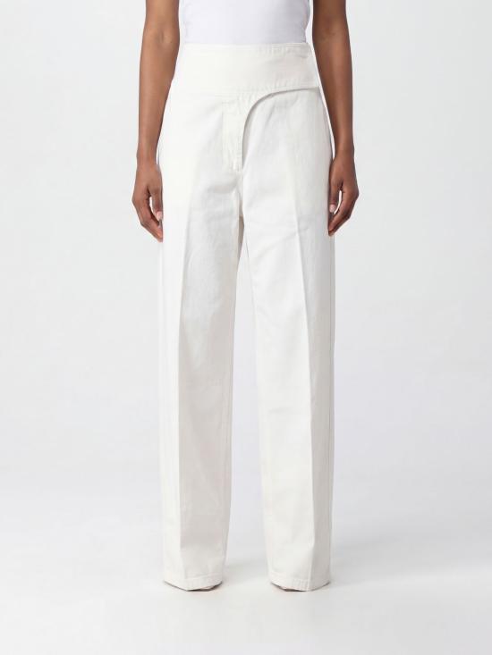 26SS 아미 스트레이트 팬츠 FTR872DE0126 136 White