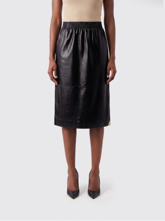 26SS 끌로에 미디 스커트 CH26SCJ26203 001 Black