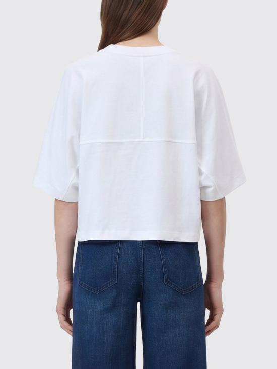 26SS 클로즈드 반팔 티셔츠 C9576344H22 200 White - CLOSED