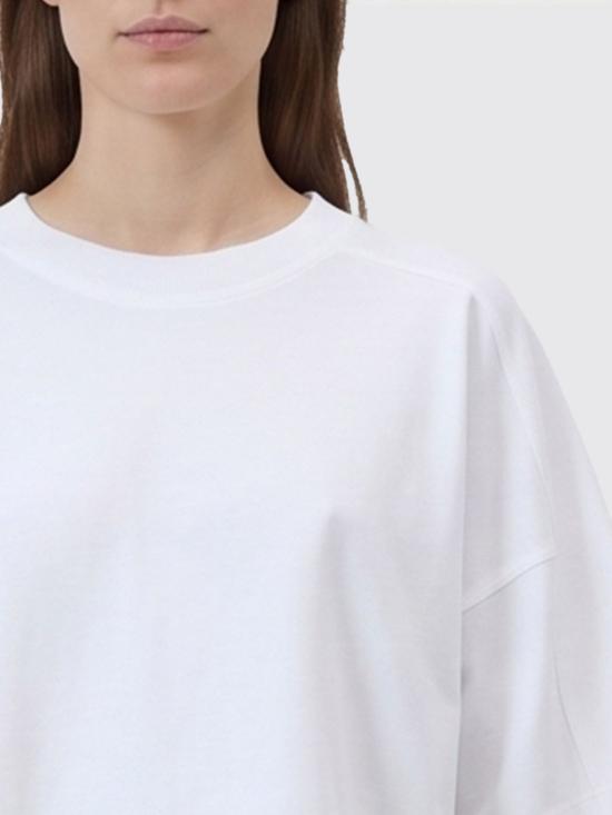 26SS 클로즈드 반팔 티셔츠 C9576344H22 200 White - CLOSED