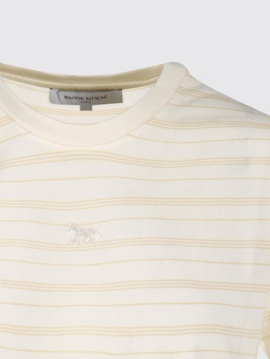 26SS 메종키츠네 반팔 티셔츠 QW00105KJ7034 0517 Beige - MAISON KITSUNE