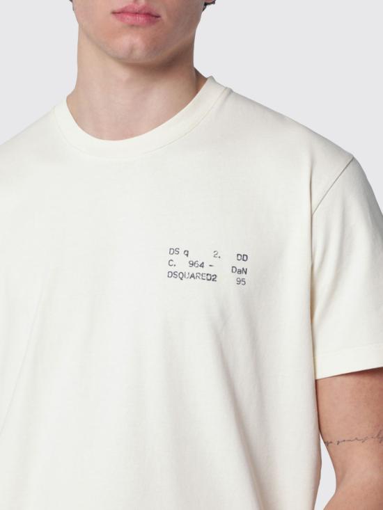 26SS 디스퀘어드2 반팔 티셔츠 S71GD1660D20033 103 White - DSQUARED2