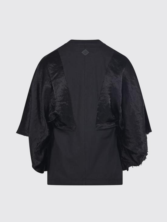 26SS 하이쿠레 반팔 티셔츠 HEW54152TJ065PX T0002 Black - HAIKURE