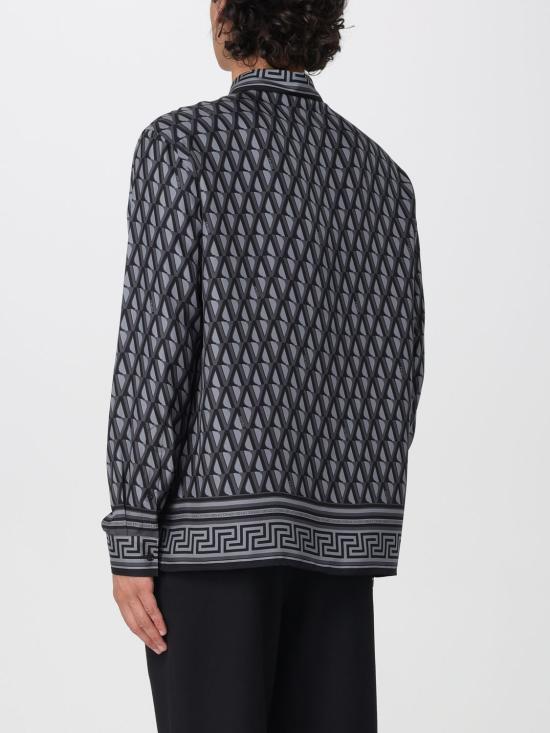 26SS 베르사체 긴팔 셔츠 10194381A16785 5E720 Charcoal - VERSACE