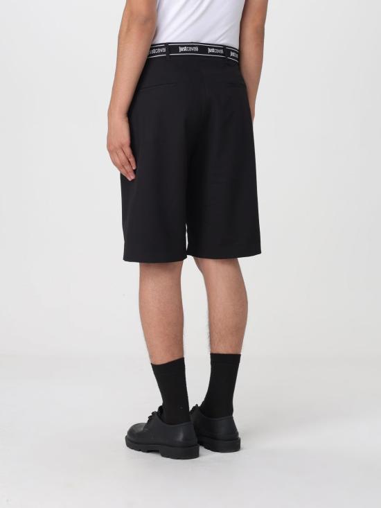 26SS 저스트까발리 숏팬츠 80OAD112N0705 899 Black - JUST CAVALLI