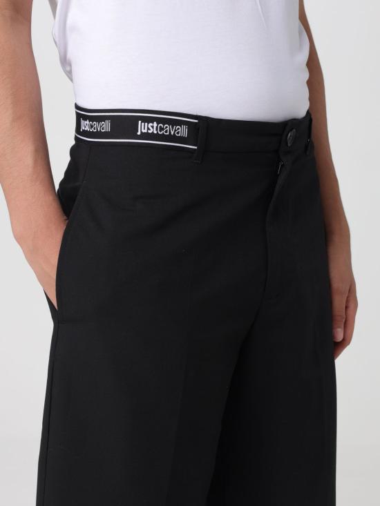 26SS 저스트까발리 숏팬츠 80OAD112N0705 899 Black - JUST CAVALLI