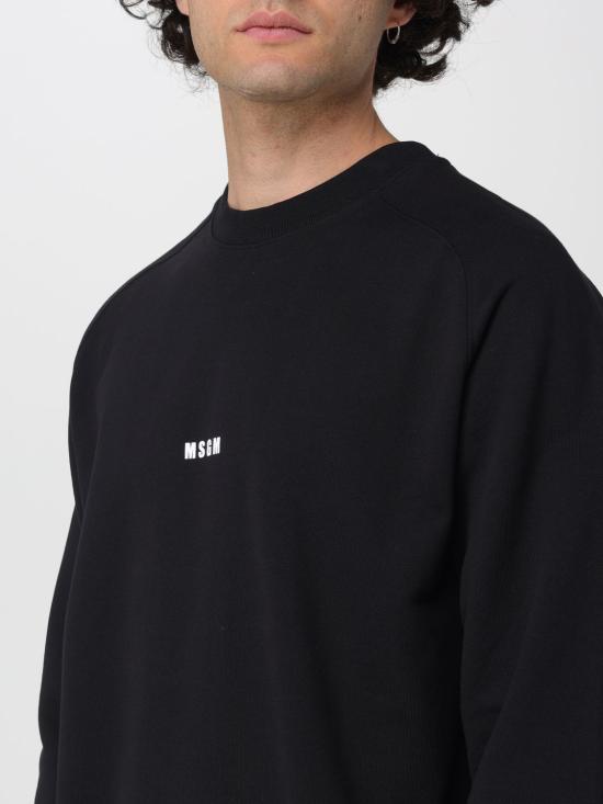 26SS 엠에스지엠 긴팔 티셔츠 2000MM503300000 99 Black - MSGM