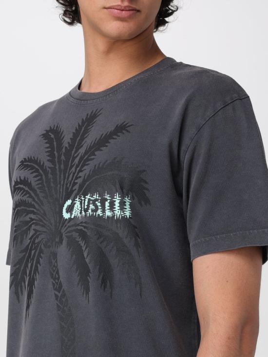 26SS 저스트까발리 반팔 티셔츠 80OAHE14CJW13 899 Black - JUST CAVALLI