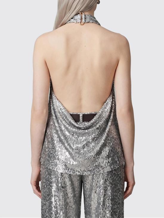 26SS 스텔라 맥카트니 민소매 티셔츠 6T02703HJ303 8000 Silver - STELLA MCCARTNEY