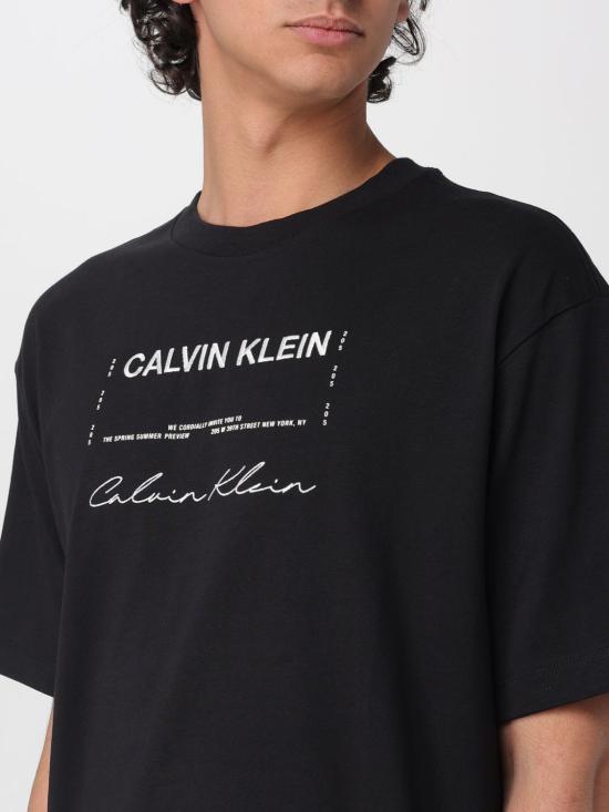 26SS 캘빈클라인 반팔 티셔츠 LV04RE827G UB1 Black - CALVIN KLEIN