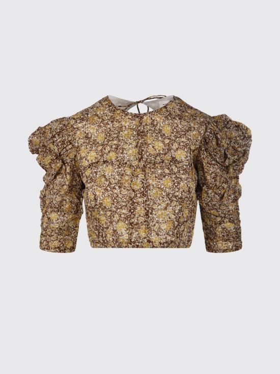 26SS 이자벨마랑에뚜왈 블라우스 T0831FAD1J14E 67KI Brown - ISABEL MARANT ETOILE